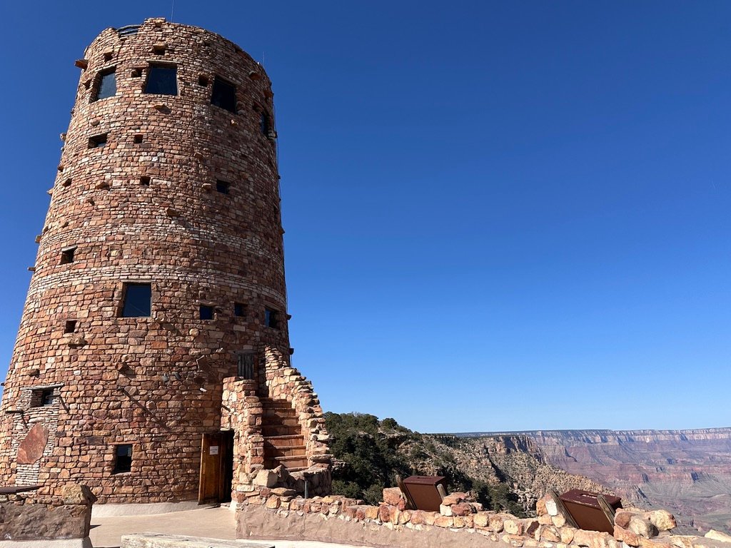 Desert View Watchtower, rive sud du parc national du Grand Canyon